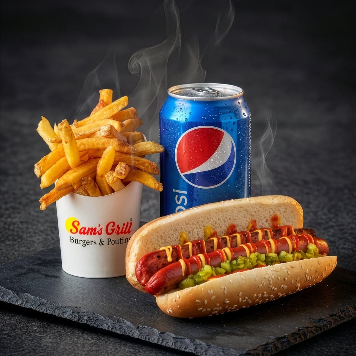 Hotdog, Fries & Pop